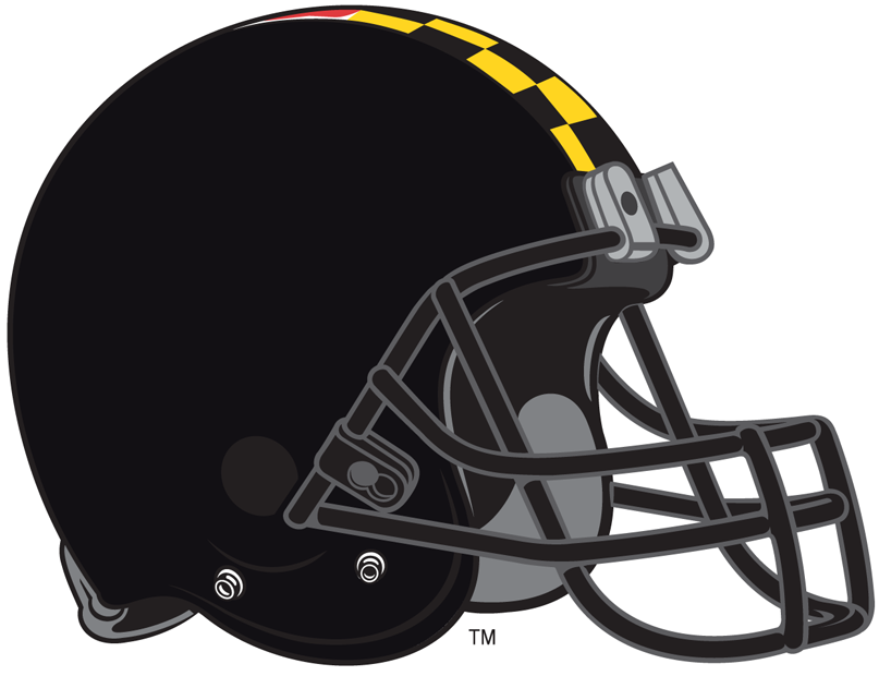 Maryland Terrapins 0-Pres Helmet Logo v2 diy iron on heat transfer